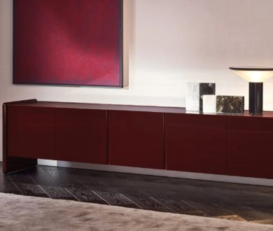 The return of the gloss, and why Minotti is leading the charge