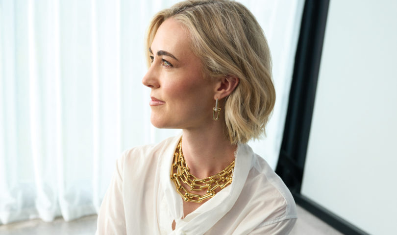 Grace Wright on Tiffany HardWear and the architecture of a coiling line