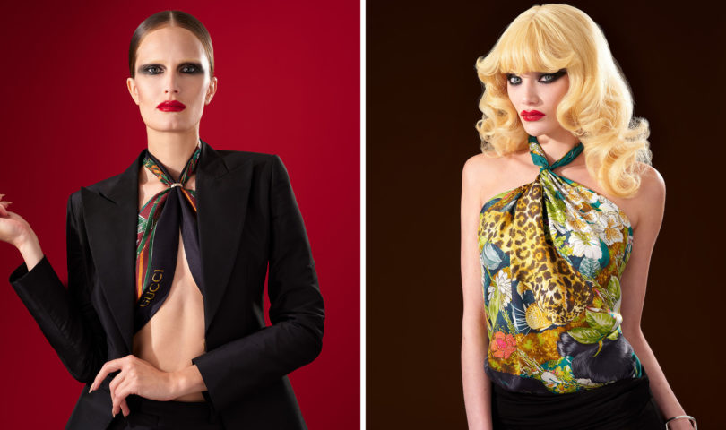 Gucci turns to its archive, recasting silk through a distinctly modern lens