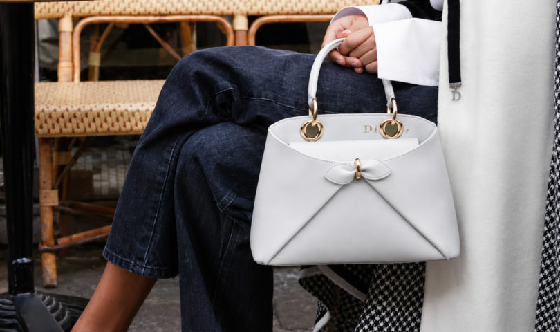 All tied up: The bow-detail handbag trend taking over this season