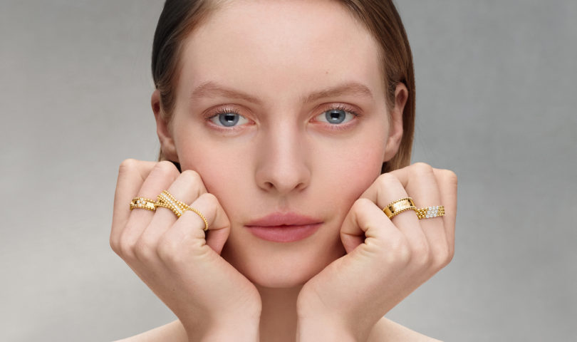 Van Cleef & Arpels adds to the Perlée collection with elegant three-row rings