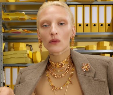 Swarovski’s Millenia collection brings warm topaz tones and octagon-cut crystals to everyday jewellery