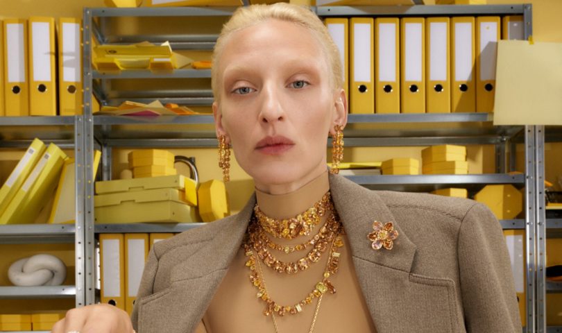 Swarovski’s Millenia collection brings warm topaz tones and octagon-cut crystals to everyday jewellery