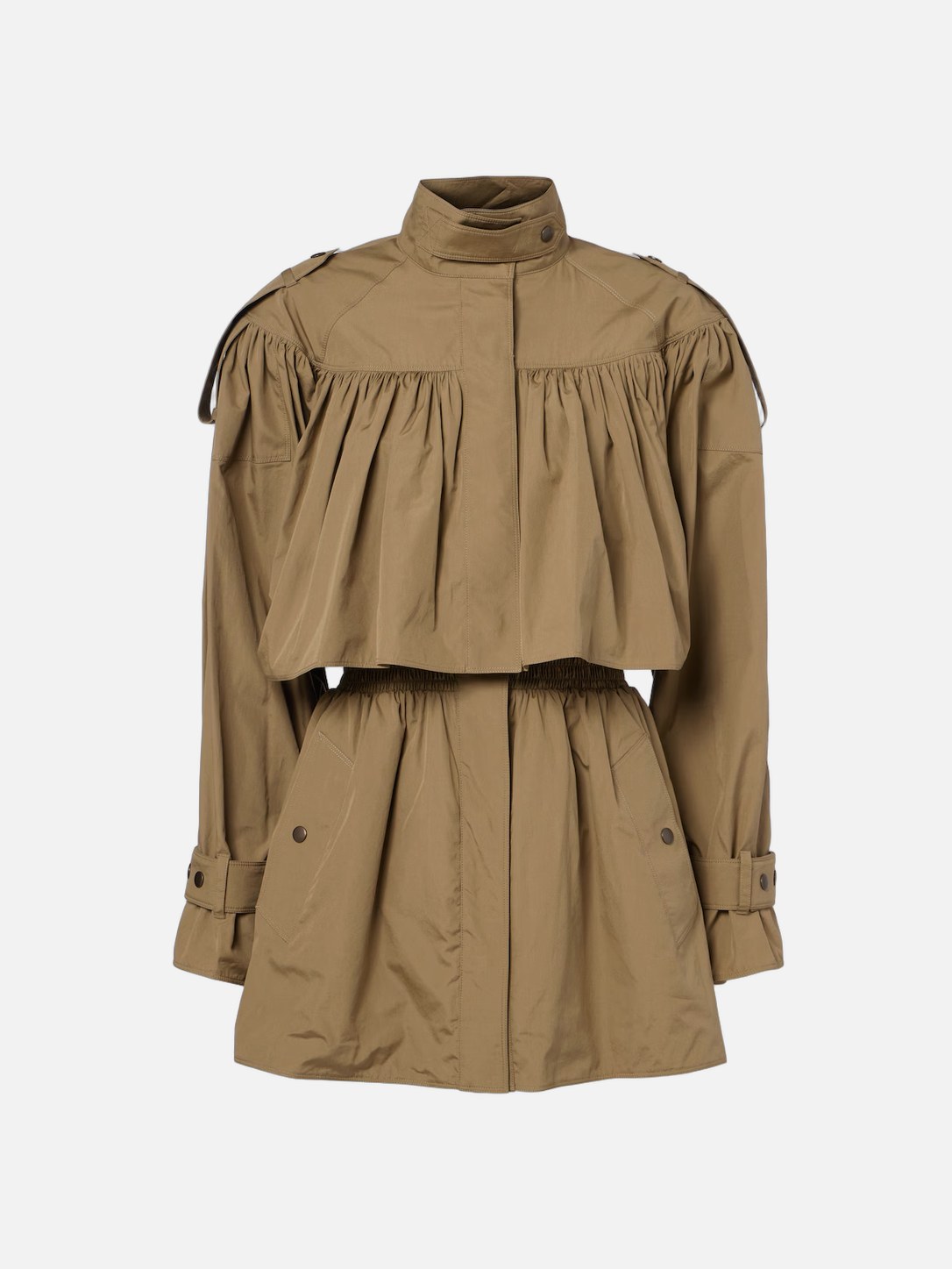 Chloé Cotton Poplin Trench Coat