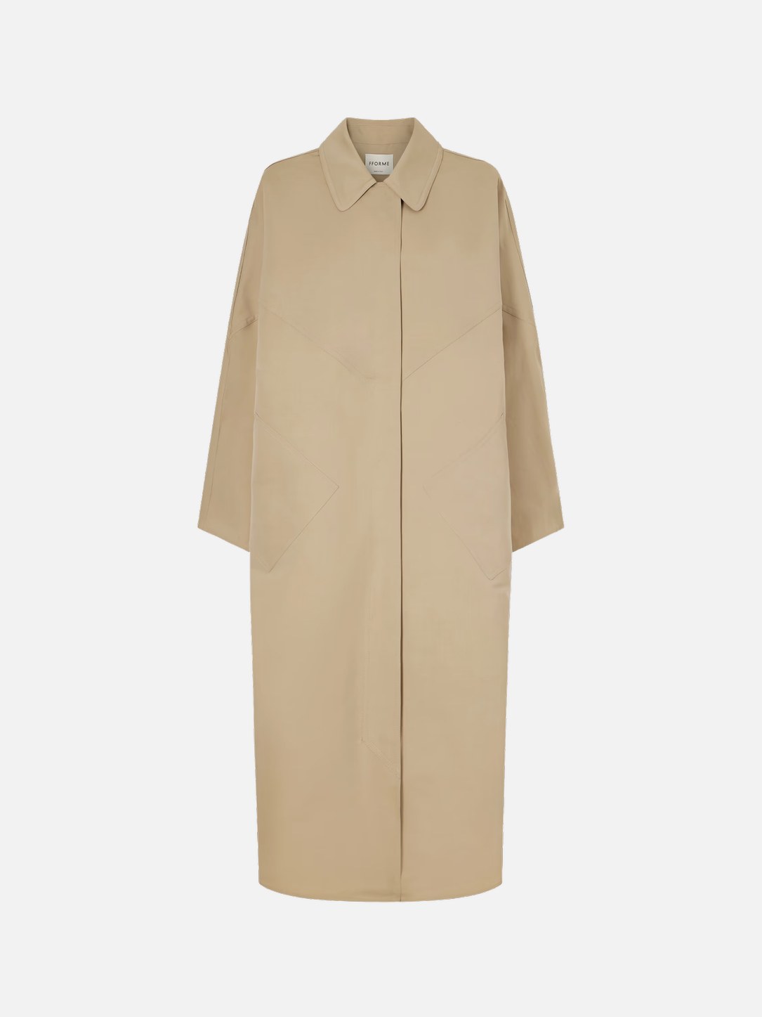 Vada Cotton Silk Faille Parka