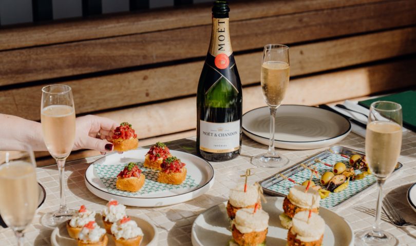 Win a Moët & Chandon Ladies Lunch for six at Bivacco