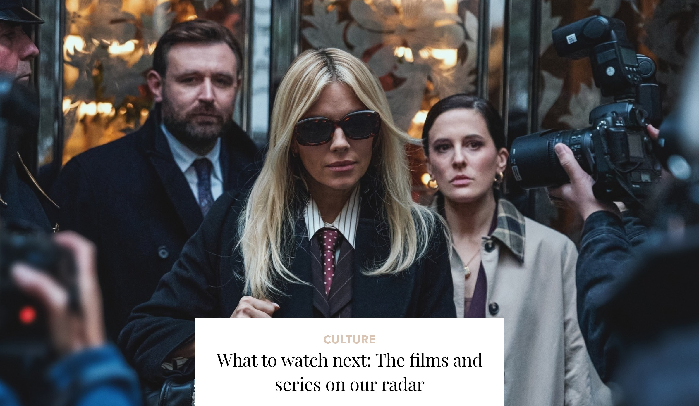 October what to watch